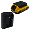 uchwyt baterii dewalt Blokada